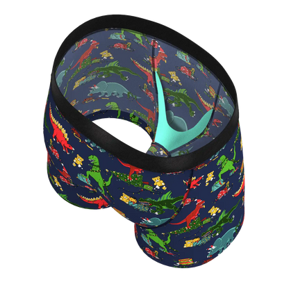 The T-Rexmas | Christmas Dinosaur Youth Boxer Briefs