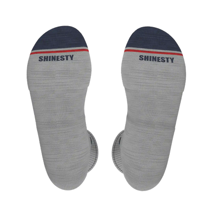 The Pebble | Grey Heel Hammock™ Crew Socks
