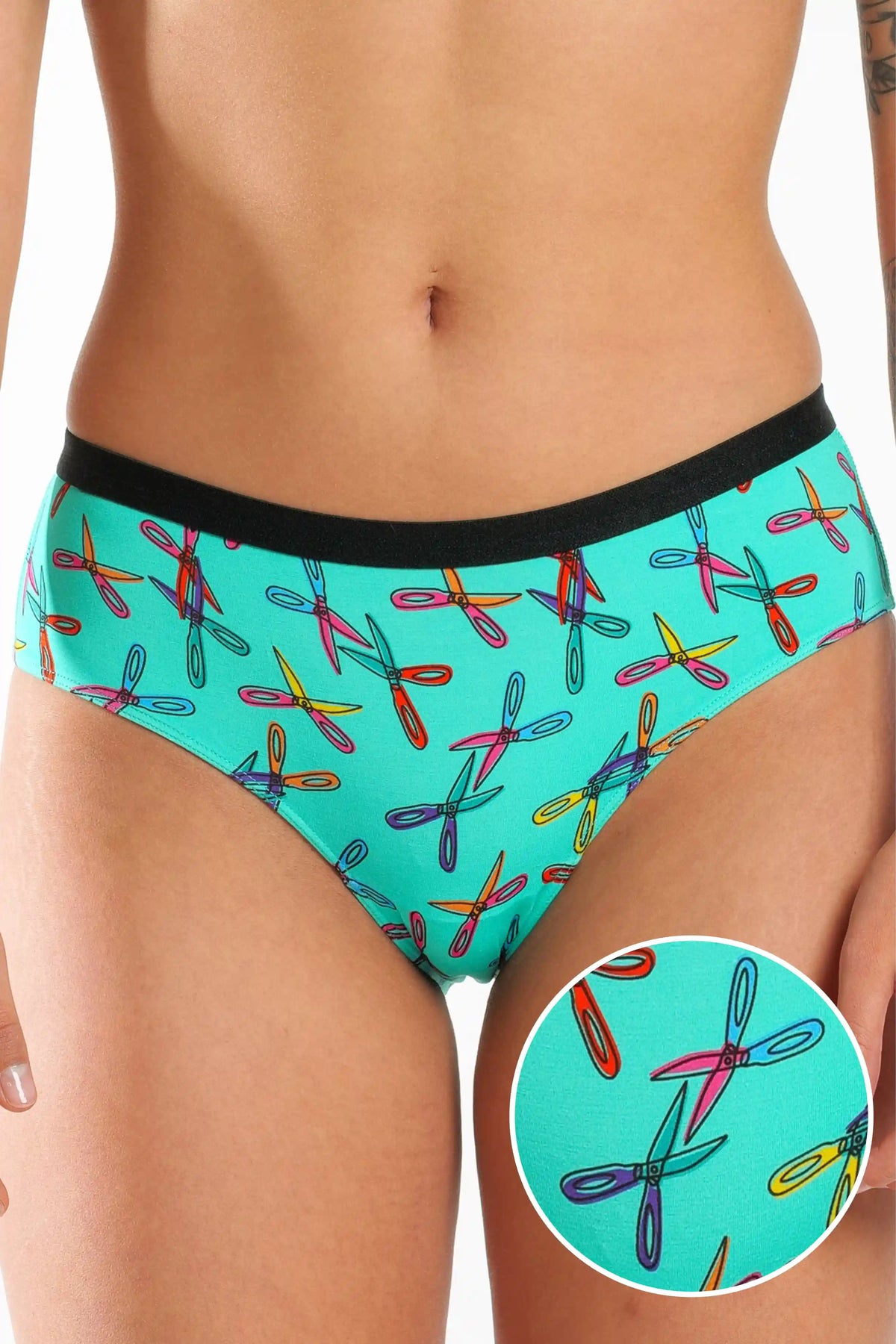 The Scissor Sisters | Scissor Modal Cheeky Underwear