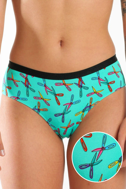 The Scissor Sisters | Scissor Modal Cheeky Underwear
