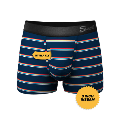 The Routine | Navy Stripe Ball Hammock® Pouch Trunks Underwear