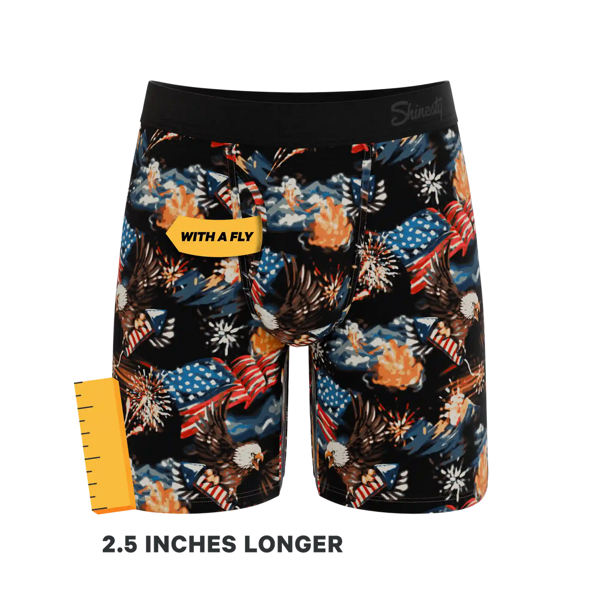 The Declaration | Americana Eagles Ball Hammock® Boxer - Long Leg