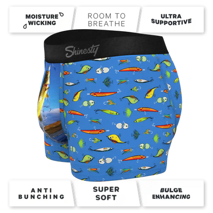 The Bait and Tackle | Bass Ball Hammock® Pouch Trunks Underwear