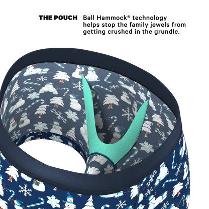 The Big Blizzard | Naughty Snowmen Ball Hammock® Pouch Trunks Underwear