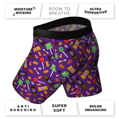 The Red & Black Lumberjack | Buffalo Check Ball Hammock® Boxer - Long Leg