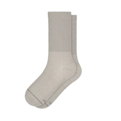 The Sandstorm | Plain Tan Heel Hammock™ Crew Socks