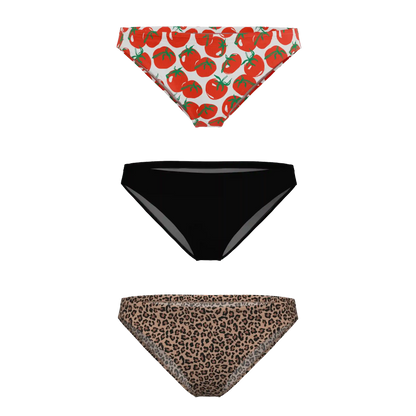 The For the Girls | Bikini Underwear 3 Pack
