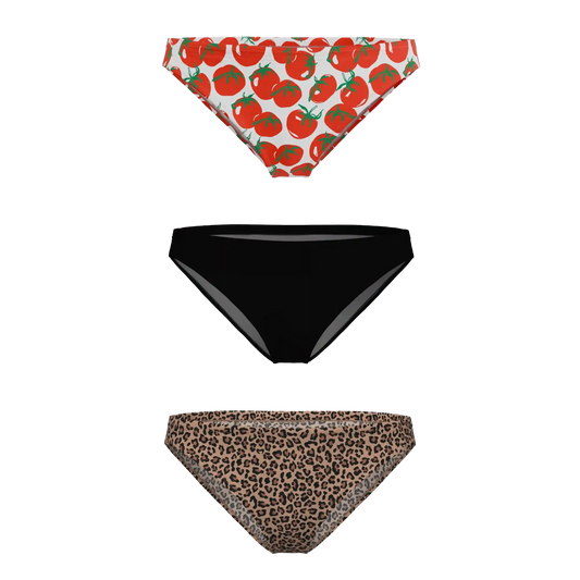 The For the Girls | Bikini Underwear 3 Pack
