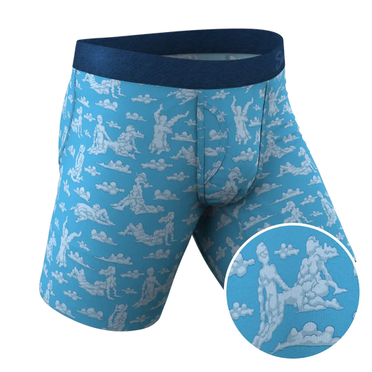 The Reverse Cloud Girl | Cloud Ball Hammock® Boxer - Long Leg