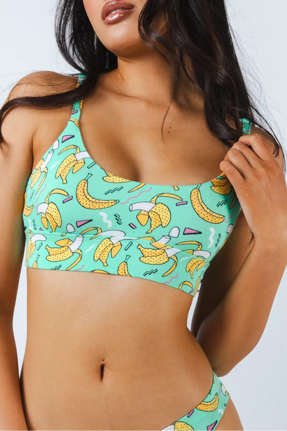 The Health Class | Retro Banana Boob Hammock™ Scoop Bralette