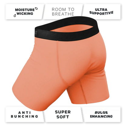 The Crossing Guard | Orange Ball Hammock® Boxer - Long Leg