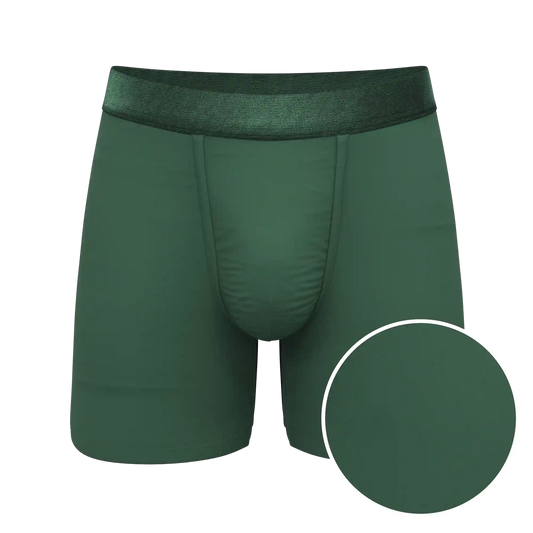 The Money Tree | Forrest Green Tonal Ball Hammock® Pouch Underwear