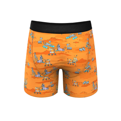 The Bend Rover | Space Robots Ball Hammock® Pouch Underwear With Fly