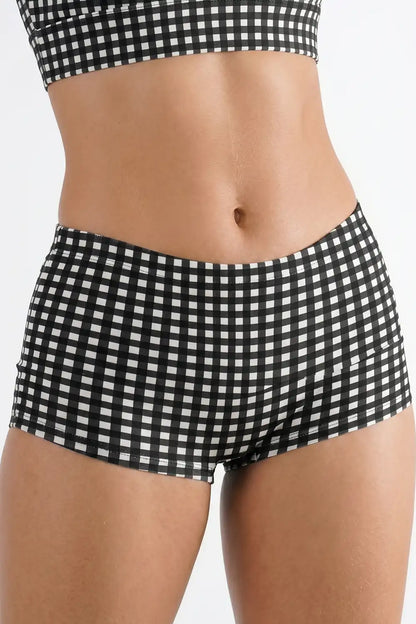 The Blackberry Bramble | Window Pane Modal Boyshort Underwear
