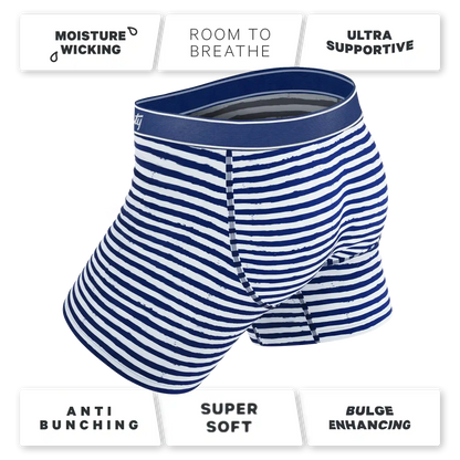 The Sailor | Nautical Stripe Ball Hammock® Pouch Underwear