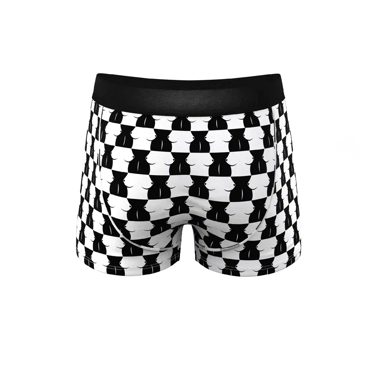 The Chest Mate | Checkered Ball Hammock® Pouch Trunks Underwear