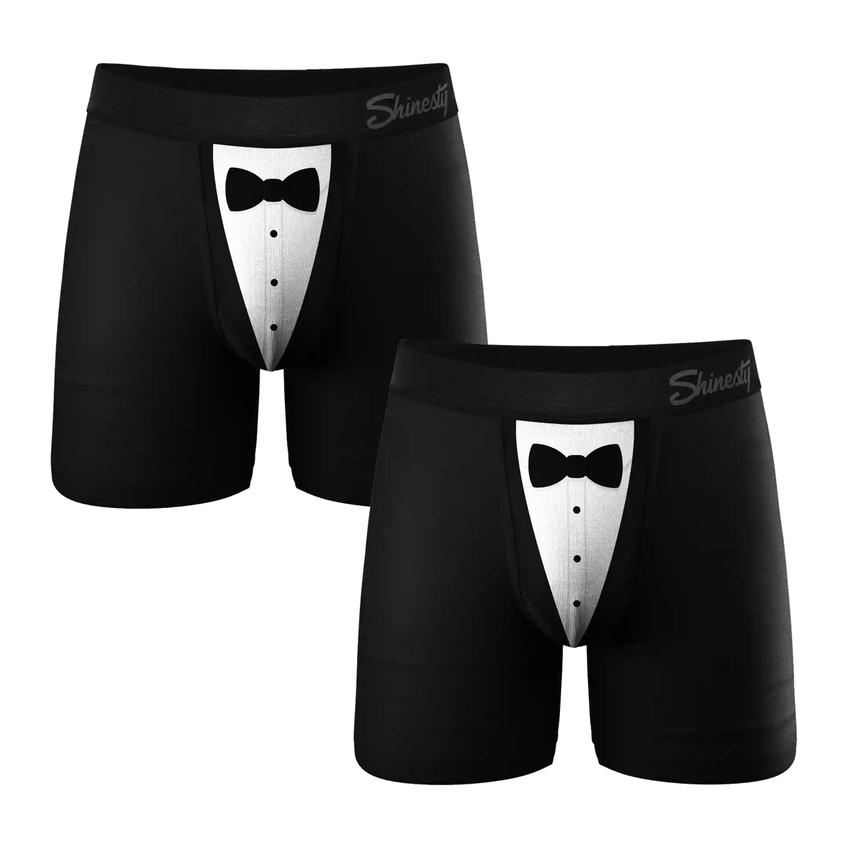 The 009 | Tuxedo Ball Hammock® Boxer Couples Matching Underwear 2 Pack