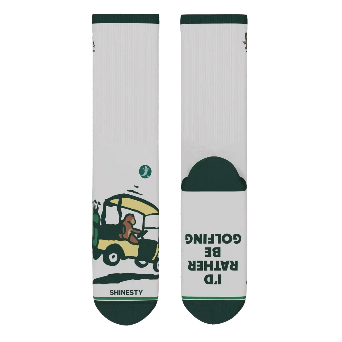 The Golpher | Golf Gopher Heel Hammock™ Crew Socks