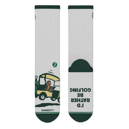 The Golpher | Golf Gopher Heel Hammock™ Crew Socks