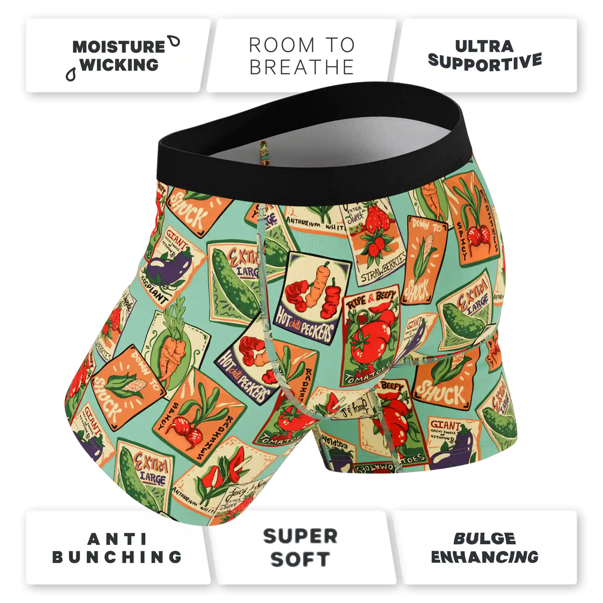 The Need For Seed | Seed Packet Ball Hammock® Pouch Underwear