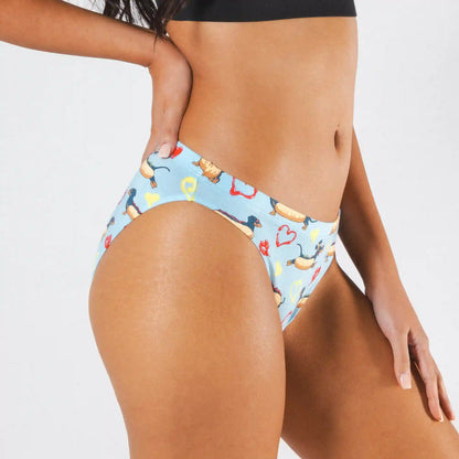 The Lovely Wiener | Wiener Dogs Modal Bikini Underwear