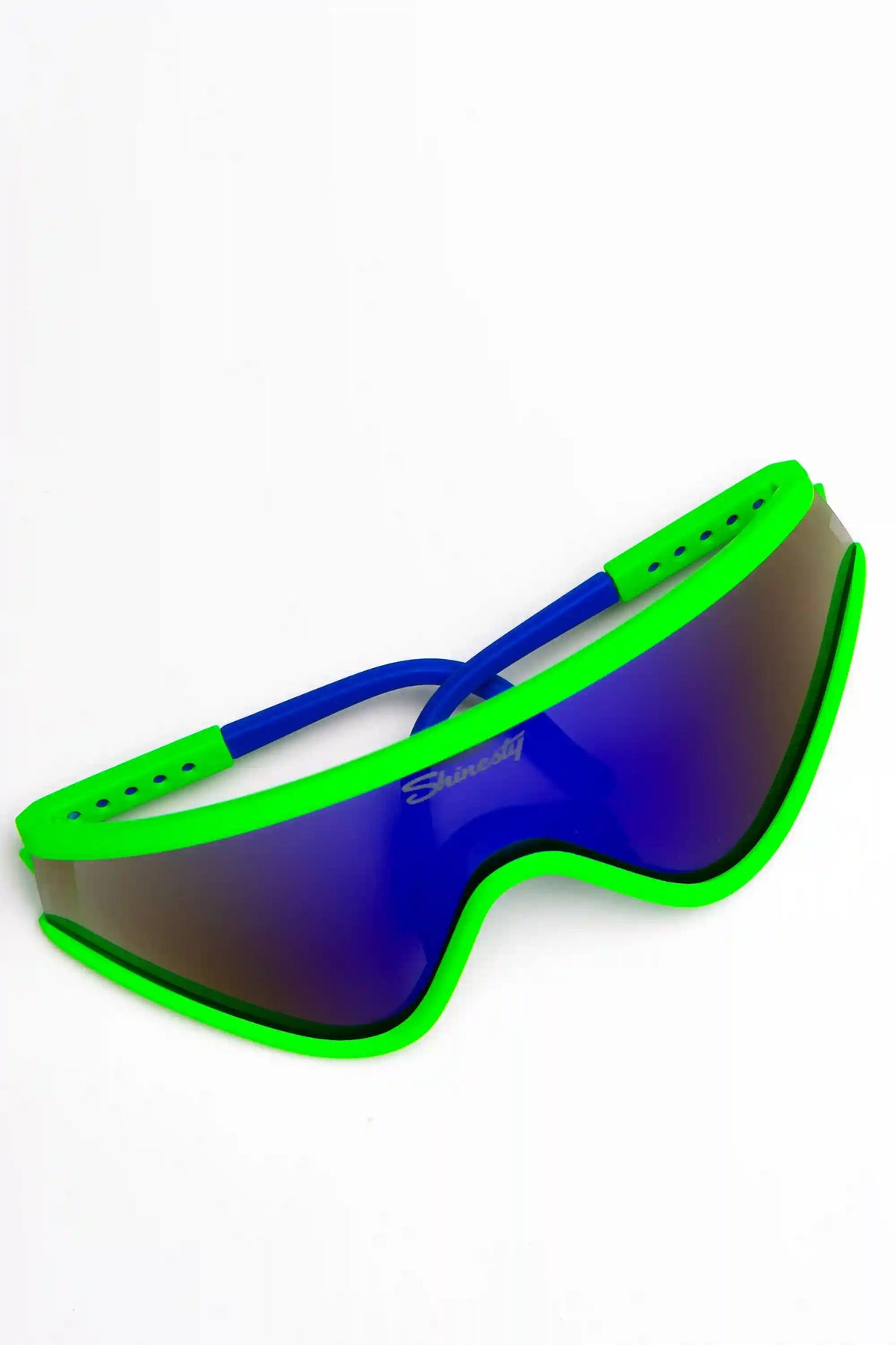 The Steep And Deep | Retro Neon Polarized Macho Sunglasses