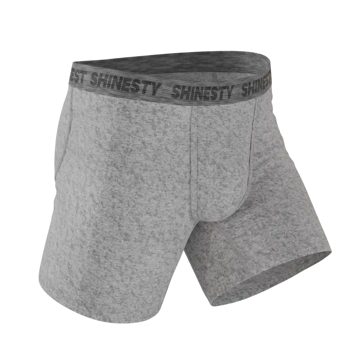 The Flintstone | Heather Grey and Black Ball Hammock® Pouch Underwear