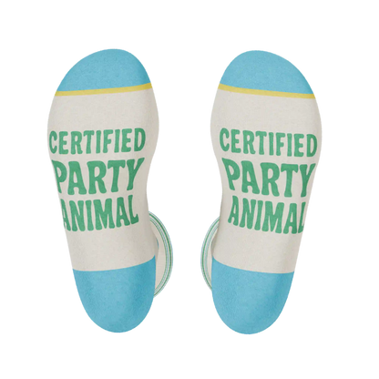 The Party Animal | Shinesty x Margaritaville® Heel Hammock™ Crew Socks
