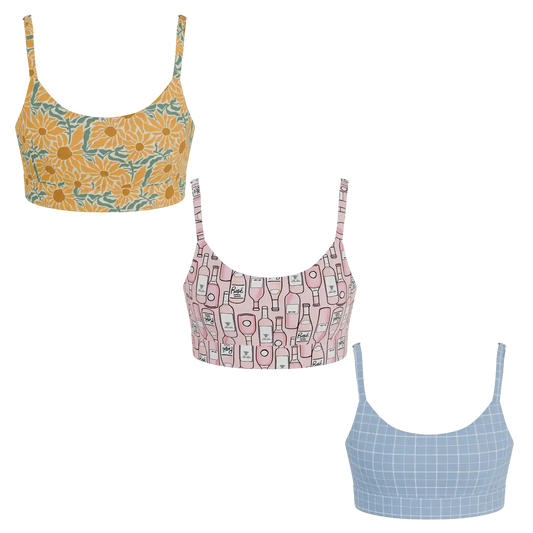 The Mother's Day | Boob Hammock™ Scoop Bralette 3 Pack
