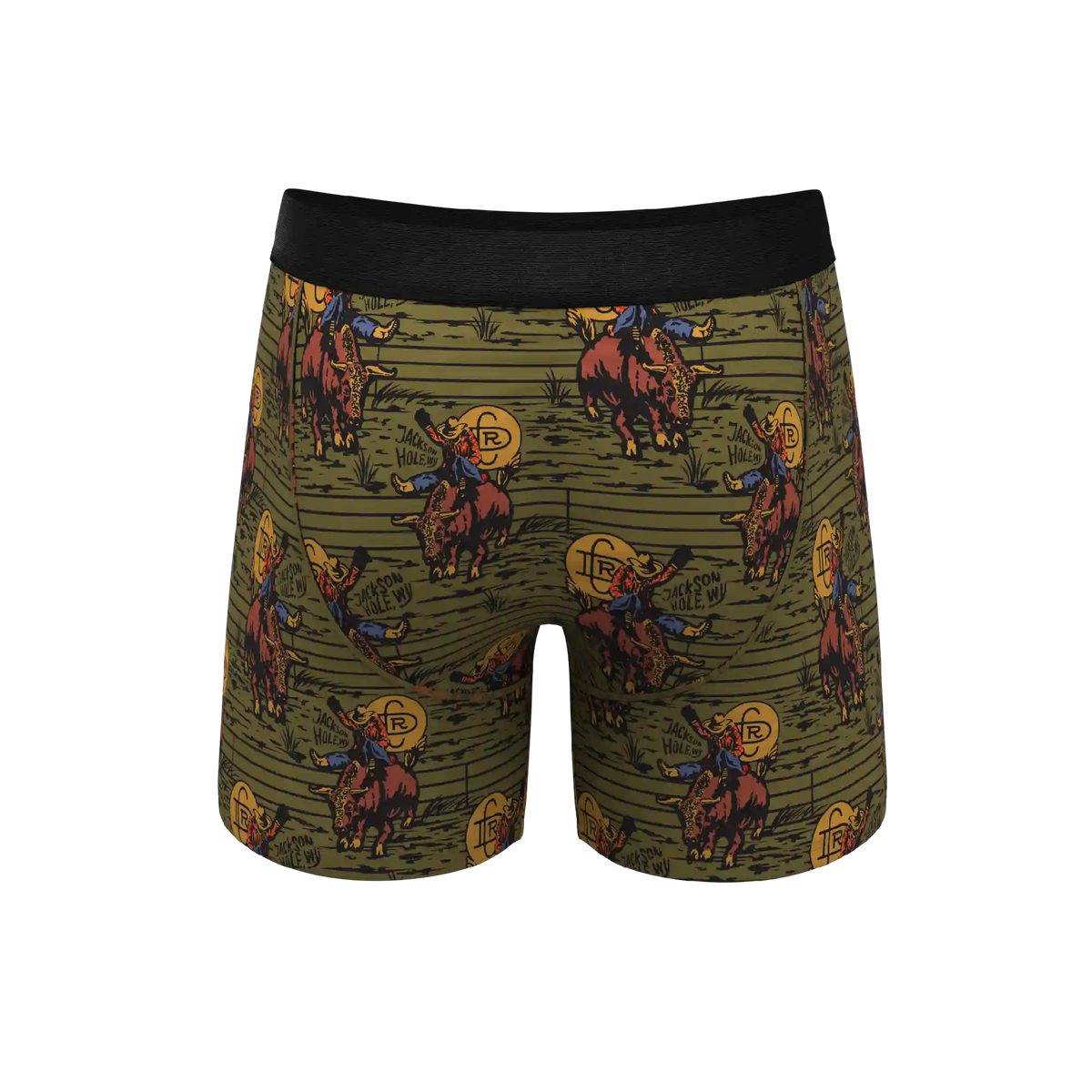 The 1912 | Western Shinesty x Diamond Cross Ranch Ball Hammock® Pouch Underwear With Fly