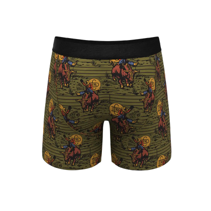 The 1912 | Western Shinesty x Diamond Cross Ranch Ball Hammock® Pouch Underwear With Fly