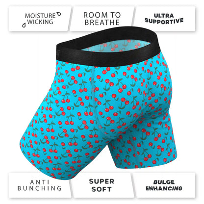 The Fruit Salad | Cherry Ball Hammock® Boxer - Long Leg
