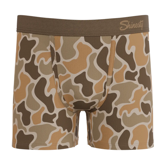 The Out Of Sight | Light Duck Camo Youth Boxer Briefs