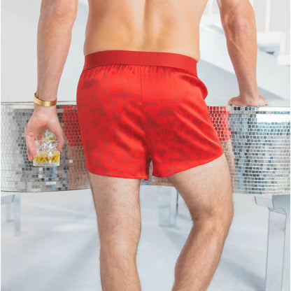 The Shaking Sheets | Valentine's Day Men’s Silk Boxers