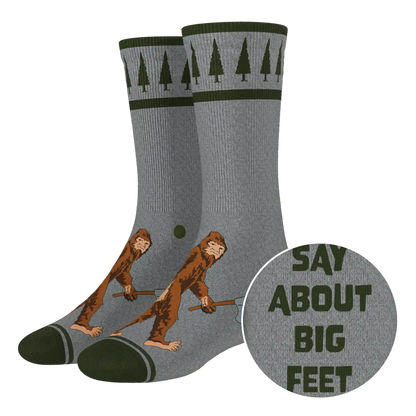 The Sassquatch | Bigfoot Heel Hammock™ Crew Socks