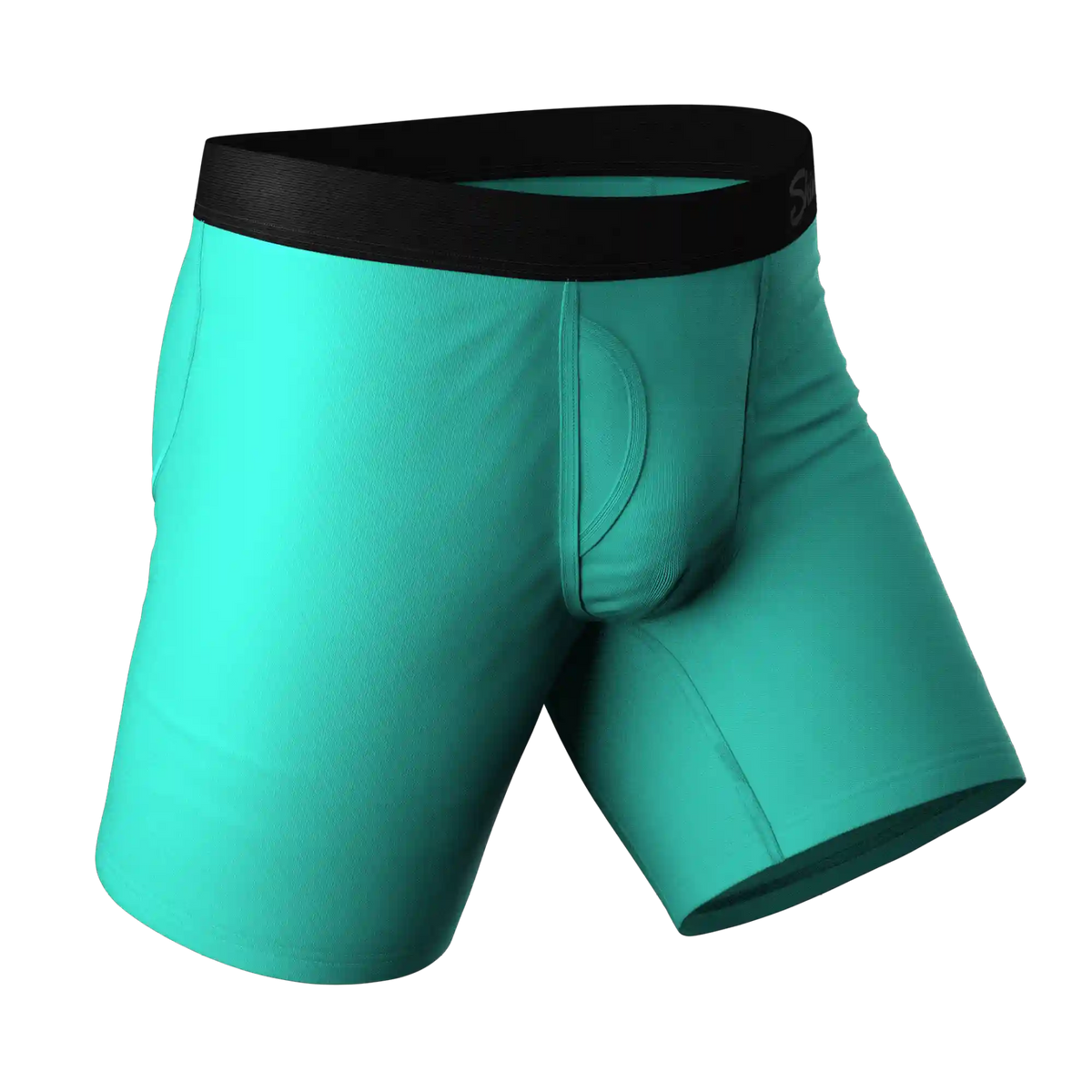 The Cyantific Theory | Turquoise Ball Hammock® Boxer - Long Leg