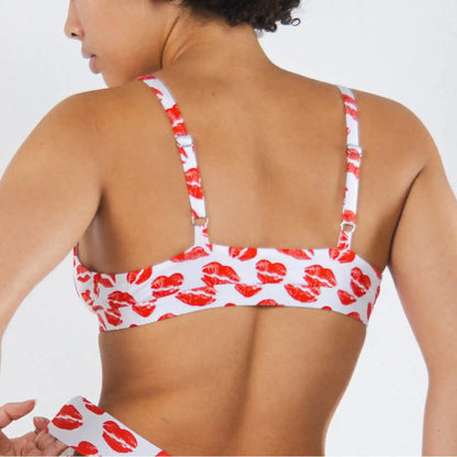 The Pucker Up | Lipstick Kiss Boob Hammock™ Triangle Bralette