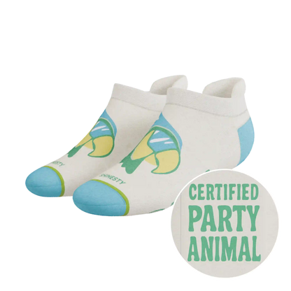 The Party Animal | Shinesty x Margaritaville® Heel Hammock™ Ankle Socks