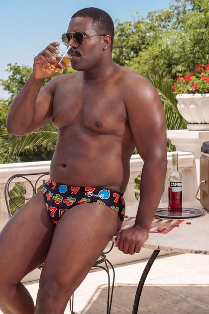 The Jackpot | Slot Machine Ball Hammock® Pouch Swim Briefs