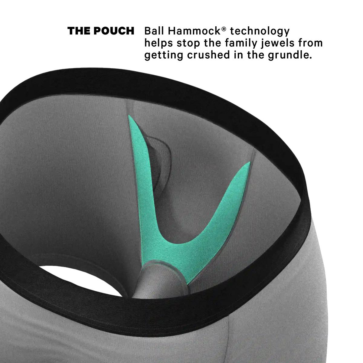 The 50 Shades | Grey Ball Hammock® Pouch Underwear With Fly
