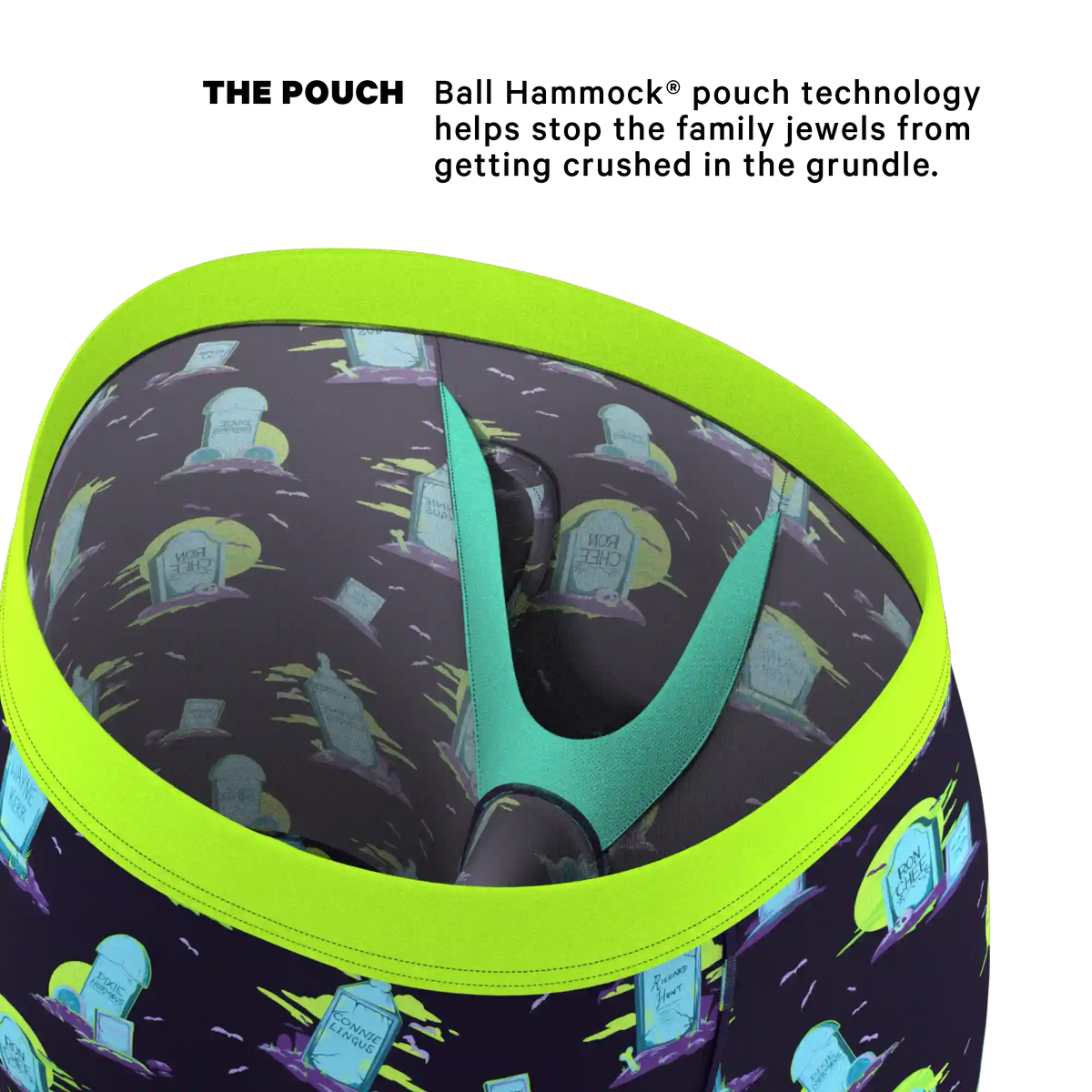 The Headstone | Tombstone Ball Hammock® Boxer - Long Leg