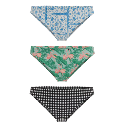 The Vacation Vices | Bikini Underwear 3 Pack