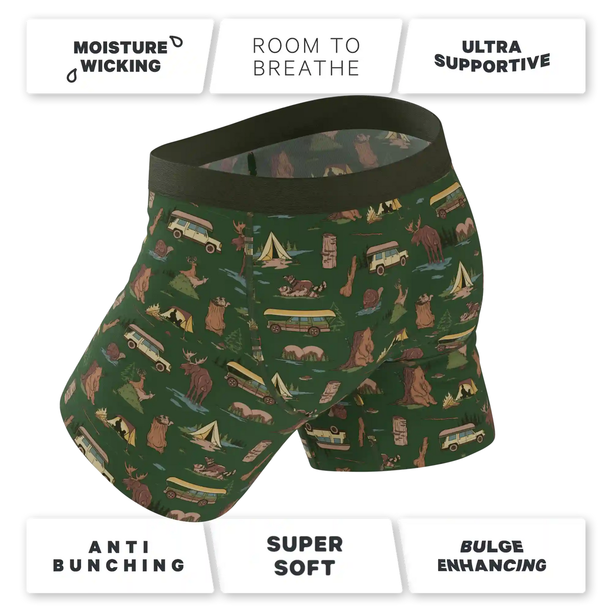 The Really Happy Camper | Camping Ball Hammock® Pouch Underwear