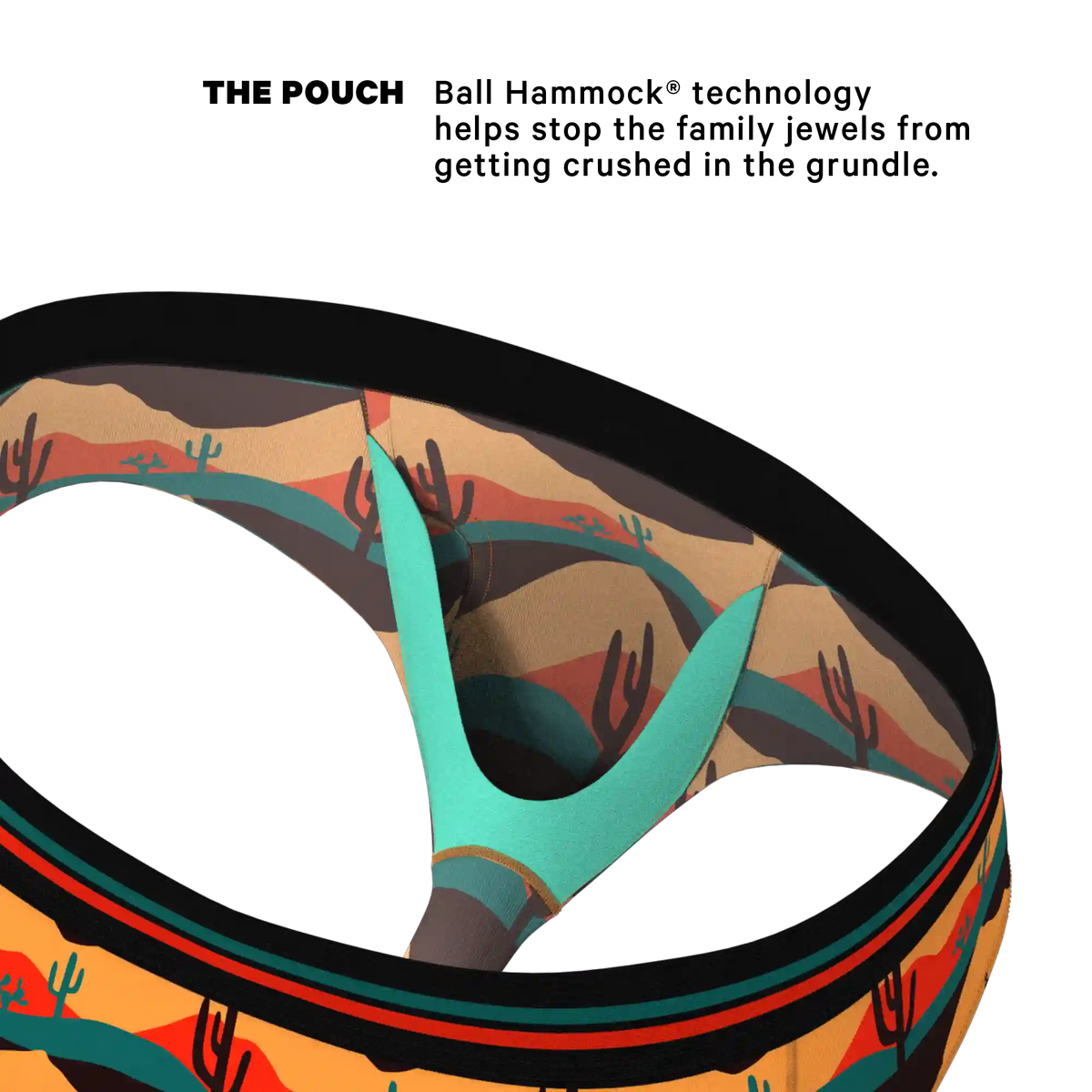 The Arizona Dawn | Desert Scene Ball Hammock® Pouch Underwear Briefs