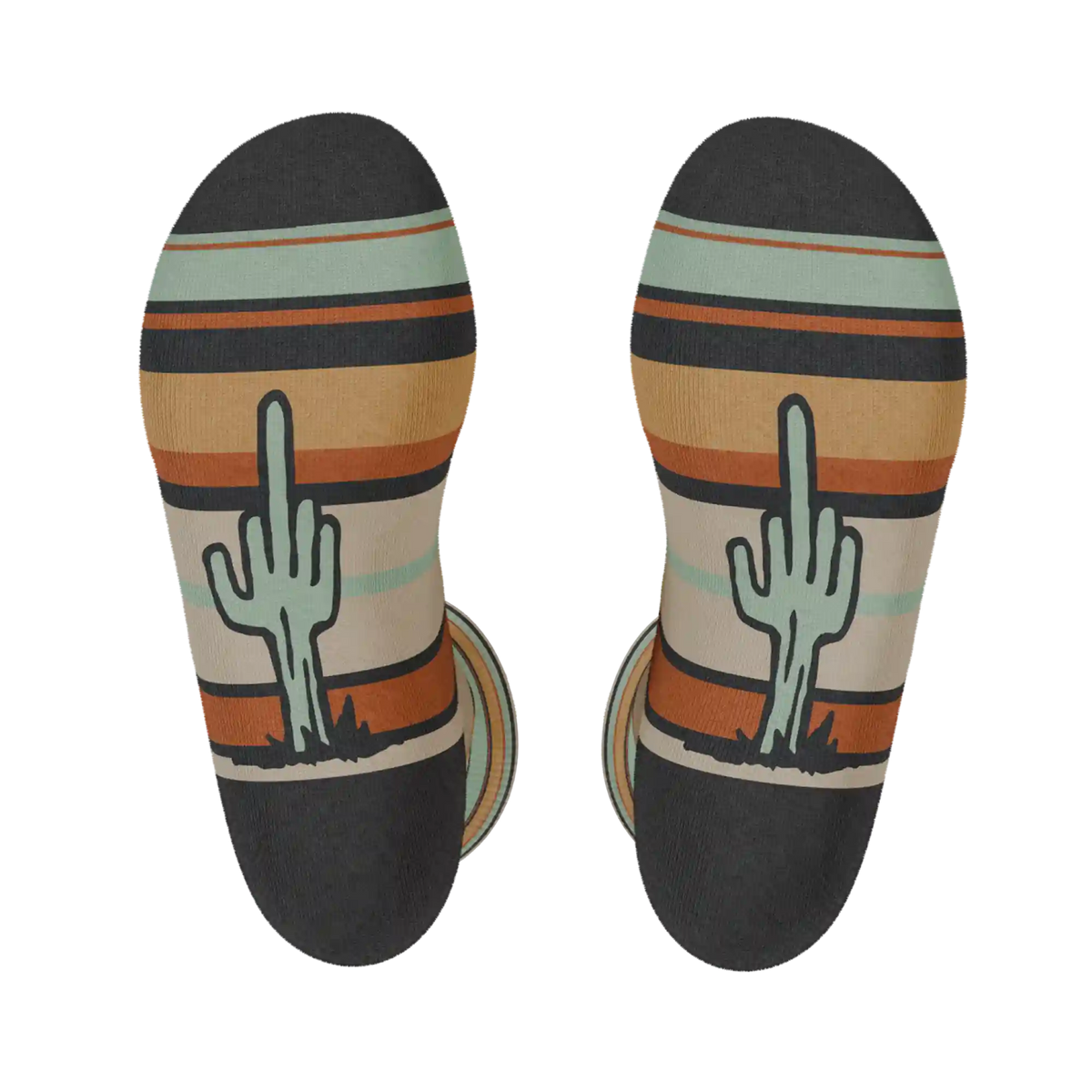 The Mirage | Cactus Heel Hammock™ Crew Socks