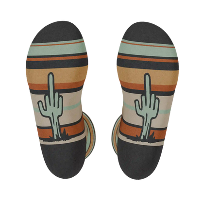 The Mirage | Cactus Heel Hammock™ Crew Socks