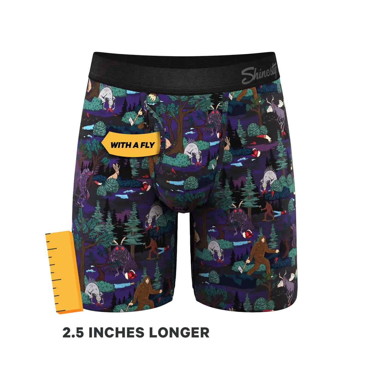 The Meal of Moths | Spooky Ball Hammock® Boxer - Long Leg