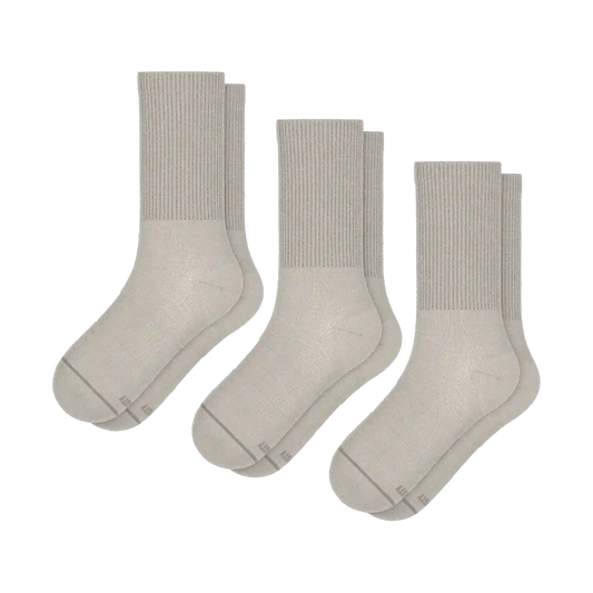 The Sandstorm | Heel Hammock™ Crew Socks 3 Pack