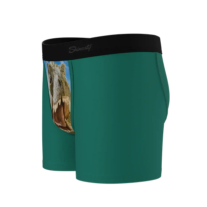 The Mad Lizard | Dinosaur Youth Boxer Briefs