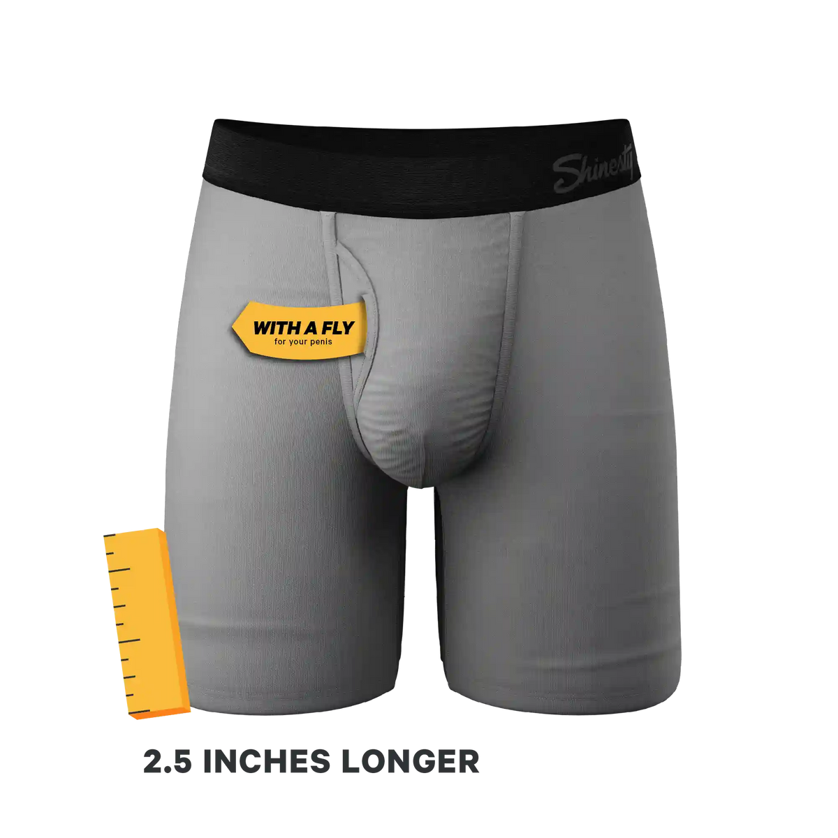 The Best Dad Pack | Long Leg Ball Hammock® Pouch Underwear With Fly 5 Pack